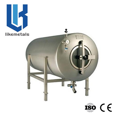 Horizontal Bright Beer Tank