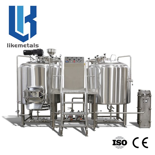 Vessels Brewhouse System-Two Tank