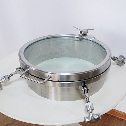 Sanitary Glass Mirror Manway