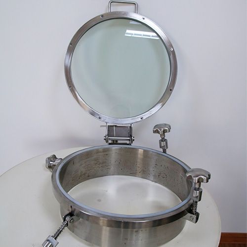 Sanitary Glass Mirror Manway