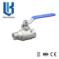 2PC Ball Valve MF Threaded